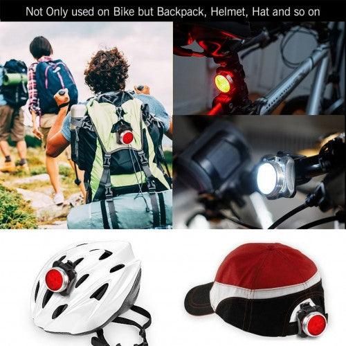 2PCS LED Bike Light Set, Front Headlight and Rear Bicycle Tail Light with 4 Light Modes, IPX4 Water Resistant, USB Charging - Toytexx 2PCS LED Bike Light Set, Front Headlight and Rear Bicycle Tail Light with 4 Light Modes, IPX4 Water Resistant, USB Charging - Toytexx
